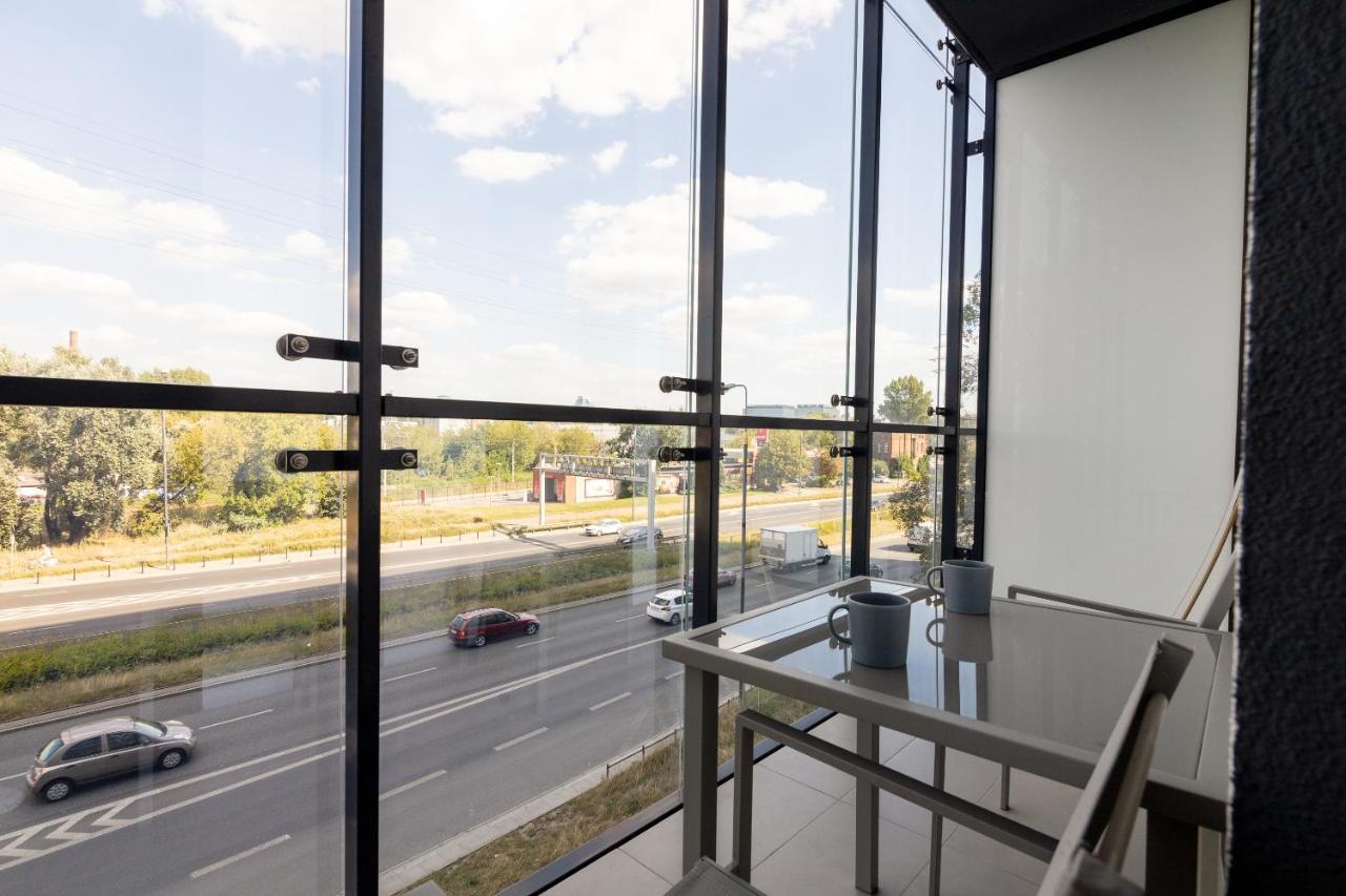 Yellow Sunset Studio Apartment Warsaw Exterior photo